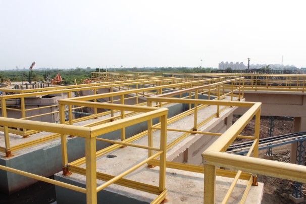 Tribeni FRP Railing & Fencing - Tribeni Fibres Pvt. Ltd. - Best Manufacturers of Fibres  in India