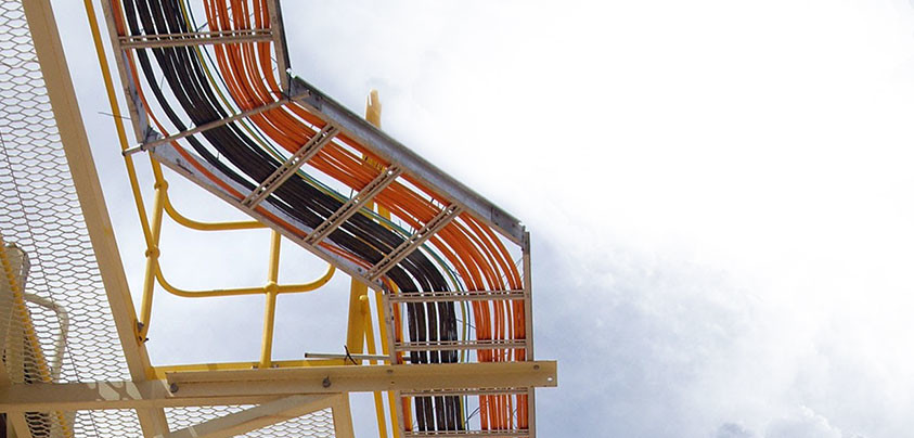 FRP Cable Trays - Tribeni Fibres Pvt. Ltd. - Best Manufacturers of Fibres  in India