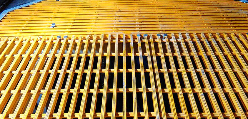 Pultruded Grating - Tribeni Fibres Pvt. Ltd. - Best Manufacturers of Fibres  in India