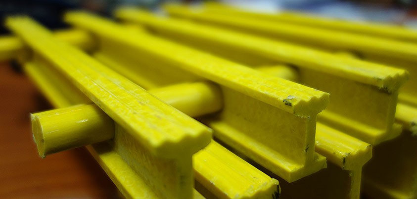 Pultruded Grating - Tribeni Fibres Pvt. Ltd. - Best Manufacturers of Fibres  in India